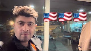 Pakistan to USA via Abudhabi  Journey  Vlog  2023 [upl. by Akimehs153]