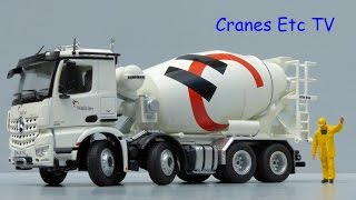 NZG MercedesBenz Arocs Mixer Truck Holcim by Cranes Etc TV [upl. by Atiek411]