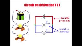 Circuit en dérivation 1  Branche principale et branches dérivées [upl. by Malchy]