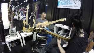 NAMM 2015  Henrik Linder and Janek Gwizdala Mattisson Booth [upl. by Hamlani]