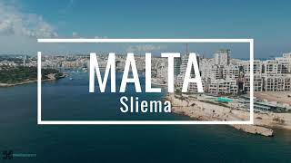 Sliema Malta 2023  Malta  4k [upl. by Analaj]