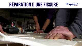 Réparation dune fissure sur du polyéthylène  Erplast [upl. by Azpurua340]