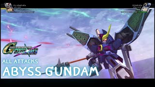 ABYSS GUNDAM「アビスガンダム」 SD Gundam G Generation Cross Rays [upl. by Hiasi]