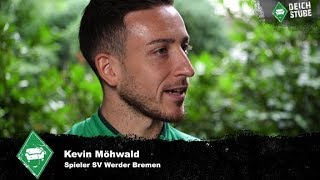 „Er macht das was ich ihm sage“ Kevin Möhwald über Zimmerpartner Marco Friedl von Werder Bremen [upl. by Tore]