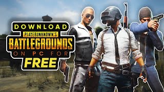 How To Download PUBG PC For Free 2023 All Versions [upl. by Hsemar]