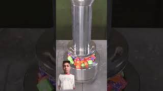 Compilation of best candy crush es with hydraulic presshydraulicpress short videos [upl. by Noslrac]