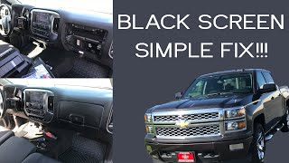 How to fix a 2014 ChevyGMC Intellilink Black Screen [upl. by Coppock660]