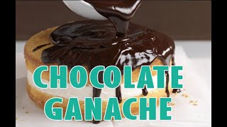 Chocolate Ganache Recipe [upl. by Aldous]