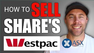 HOW TO SELL ASX SHARES Beginner tutorial for selling shares or ETFs on the ASX with Westpac [upl. by Yecies]