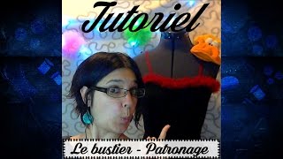 Tuto couture  Patronage du bustier [upl. by Sabella212]