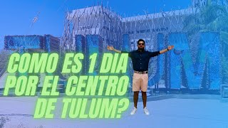 1 día por el centro de TULUM  Caribe Mexicano  Aldea Zama  Taqueria los honorios [upl. by Nuahsyd289]