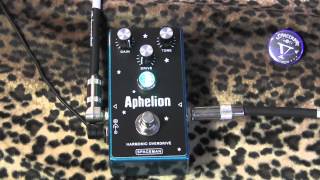 Spaceman Effects APHELION Harmonic Overdrive pedal demo with Les Paul [upl. by Rabbi]