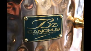 Canopus 65x14 Hammered Bronze Snare Drum [upl. by Elwaine]