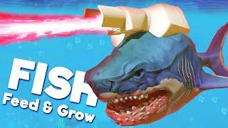 NEW MINECRAFT MONSTERS In Feed amp Grow Fish [upl. by Timrek]