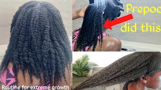 RIGHT WAY TO PREPOO YOUR HAIR FOR LENGTH RETENTION AND FAST HAIR GROWTHHOW TO PREPOO HAIRNATURAL4C [upl. by Alym551]