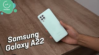 Samsung Galaxy A22  Review en español [upl. by Carrillo446]