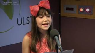 Kaylee Rogers sings Hallelujah LIVE on BBC Radio  11032017 [upl. by Orferd688]