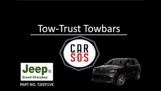 Tow Trust Jeep Cherokee Towbar Fitted By Car SOS [upl. by Silvanus]