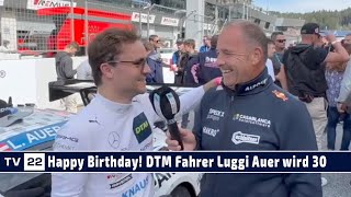 MOTOR TV22 Happy Birthday Der Tiroler DTM Pilot feiert heute seinen 30 Geburtstag [upl. by Waly]