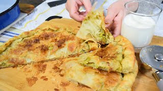 Posle ove pite zaboravice te na burek bolja ne postoji  moji je obozavaju Homemade Leeks Pie [upl. by Mcgray]