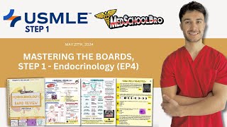 Endocrinology Webinar USMLE Step 1  MedSchoolBro [upl. by Anaes]