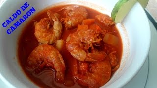 CÓMO PREPARAR ESTE DELICIOSO CALDO DE CAMARONES SECOS MÁS RICO IMPOSIBLE [upl. by Harmaning167]