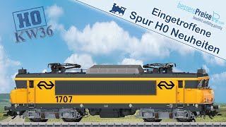 Eingetroffene Spur H0 Modellbahn Neuheiten  KW 36 2023 [upl. by Asirap]