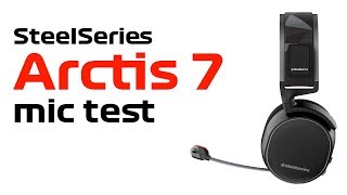 SteelSeries Arctis 7のマイク音声テスト。 [upl. by Ryter482]