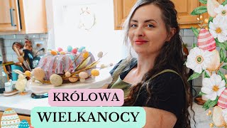 WIELKANOCNA BABKA NA OLEJU🌷MARMURKOWA🌷 [upl. by Sholley918]