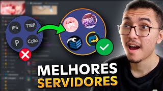 TOP 5 MELHORES SERVIDORES PARA DISCORD [upl. by Smitt]