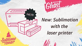 Introducing Sublimation Toner for laser printers  Ghost Sublime Toner [upl. by Eirehc]