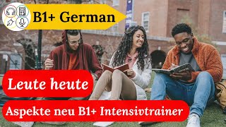 Study B1 German with Me  Session 5 Aspekte neu B1 Intensivtrainer [upl. by Salohcin]