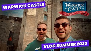 Warwick Castle Vlog  Our First Visit [upl. by Rednav769]