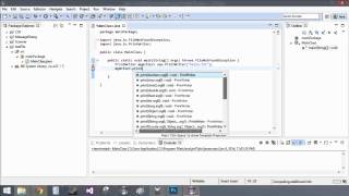 621 Saving Text Files Java Code [upl. by Aynotak]