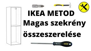 IKEA konyhaszekrény összeszerelés [upl. by Ettolrahs]