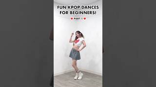 Fun Kpop Dances for Beginners Part 1 ❤️ kpop kpopdance dancecover shorts [upl. by Sherrod]