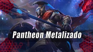 Nuevo Skin  Pantheon Metalizado 2019 975RP Parche 916 [upl. by Nevsa]