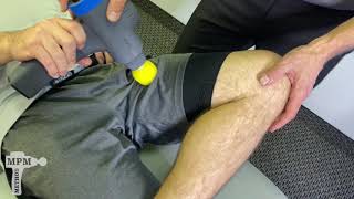 Groin Pull  Mechanical Percussion Massage Method [upl. by Aztinay456]