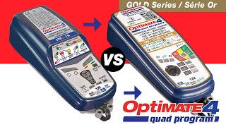 OptiMate 4 Dual Program vs Quad Program The Ultimate Motorcycle Battery Charger Comparison [upl. by Nevsa]