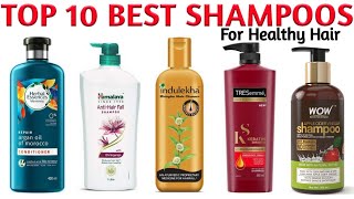 Top 10 Best Shampoos For Healthy Long Hair  Shampoos With Price [upl. by Longerich626]