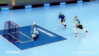 Salming Floorball Feint 2 Danne [upl. by Johppa]