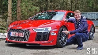 802hp MTM Supercharged R8 V10  Hold on Tight  TEST DRIVE [upl. by Yob429]