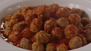 Saucy Mexican Meatballs Appetizer Recipe [upl. by Akahc592]