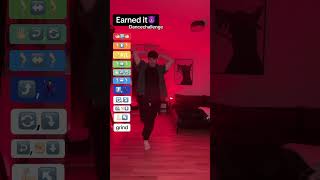 Earned it  Dancechallenge 🔥 foryou dance tutorial [upl. by Alletse]