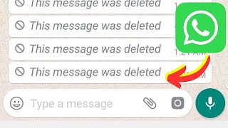 3 Ways To See DELETED Messages On WhatsApp 2024 [upl. by Raymond]