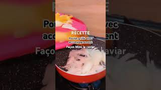 Poulet grillé avec accompagnement recetteastucecullinairereelshort [upl. by Ycam165]