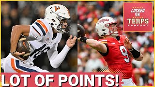 Maryland Football will have to score a LOT to BEAT Virginia Football Maryland Terps Podcast [upl. by Annirak]