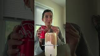 trying the viral marshmallow coke creatorsearchinsights marshmallow marshmallowcoke viraldrink [upl. by Aivatnahs379]