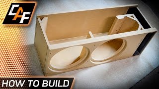 Build a BETTER subwoofer box  CUSTOM design for your exact subwoofer [upl. by Allekim]