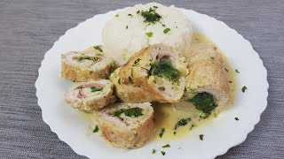 recette descalope de dinde farcie [upl. by Davena]